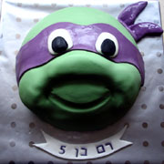 Teenage Mutant Ninja Turtles birthday cake