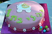 Yaly 1st birthday cake