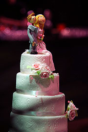 Yamit and Yoel wedding cake