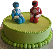 Power Rangers birthday cake